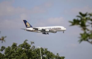 As ações da SIA caem 1,7% na esteira do acidente da Air India