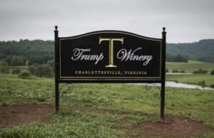 Na Trump Winery, o patriotismo é vendido pela garrafa