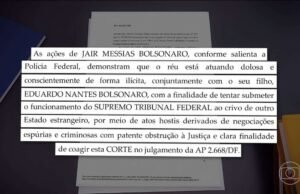 PF prova que Edwardo Balsnaro usa a conta bancária de sua esposa para se esconder e evitar obstáculos