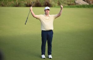 Monster Birdie dá a Robert MacIntyre de Robert MacIntyre a quatro tempos BMW Championship liderança