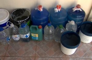 Há uma semana, sem água, os moradores de Arto Noguira relatam os problemas