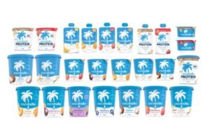 Iogurte de coco de cocobella com alérgeno de leite não declarado sendo lembrado