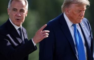 O primeiro -ministro Carney elogiou Trump e disse que está na forma de jatos dos ministros na Suécia para falar sobre acordos de defesa – nacional