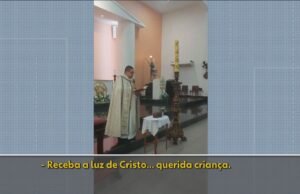 A família diz que o pai se recusou a dizer a criança durante o batismo em Leblan: ‘Ele disse que estava associado a um culto religioso’