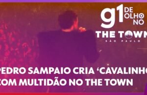 Pedro Sampaio anima meninos em três shows diferentes na cidade ‘Cavalinho’ composta
