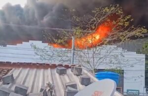 Com os produtos de Natal, a fábrica incendiou o horizonte de Belo; Vídeo