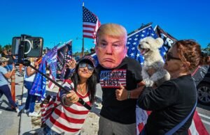 Promotores, mas continue postando Trump