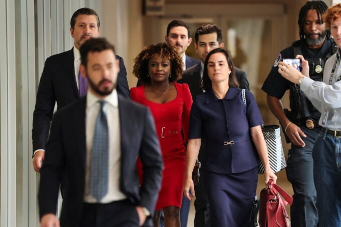 Former-Biden-administration-White-House-press-secretary-Karine-Jean-Pierre-arrives-to-sit-for-a-clos.jpeg