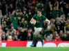 Springbok lock Mostert joga de graça contra a Irlanda devido à revogação do cartão vermelho