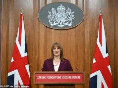 Rachel Reeves ‘revira-se e abandona planos para aumentar o imposto de renda no orçamento’: Chanceler enfrenta um buraco negro de £ 30 bilhões após reação contra planos de destruição de manifestos