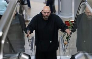 Senador John Fetterman levado ao hospital com problemas cardíacos potencialmente fatais após queda durante caminhada matinal
