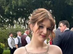 Estudante que foi morta a facadas em casa, machucando a mãe, ‘estava ansiosa por seu aniversário de 18 anos’, dizem os avós – Homem sendo questionado por assassinato