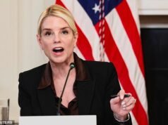 Pam Bondi lança caça ao homem depois que ‘maníaco radical’ destrói o escritório da advogada de Trump, Alina Habba