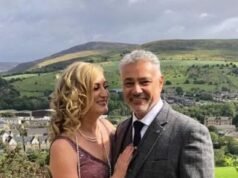 Marido morre em acidente de caminhão M60 após pneu de HGV estourar ‘Ele se sacrificou para salvar a mulher que amava’, descobriu o inquérito