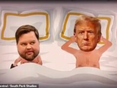 Donald Trump e JD Vance fazem sexo gráfico em um novo episódio perturbador de South Park que deixa os fãs ‘ofendidos’
