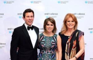 Sarah Ferguson está se preparando para fugir da Grã-Bretanha para uma villa à beira-mar de £ 3,6 milhões em Portugal, de propriedade de sua filha Eugenie e de seu marido Jack Brooksbank, dizem amigos.