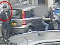 Bandidos roubam £ 3.000 do porta-malas do carro de um idoso enquanto a polícia procura suspeitos