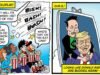 Trump e Musk se reencontram nas páginas do Beano