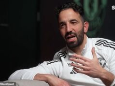 Ruben Amorim alertou a sua equipa do Man United ‘longe de ser perfeita’ ao insistir que é a sua ‘intensidade’ – e não a sua formação – que os deixou em dificuldades esta temporada