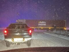 Centenas de motoristas presos em North Yorkshire devido à forte nevasca enquanto as temperaturas caem para -11ºC no Ártico