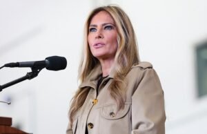 Melania Trump fez discurso ‘distópico’ aos soldados, o que piorou o clima