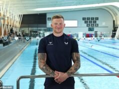 Quebrando o silêncio sobre a briga familiar, Adam Peaty admitiu que sua família ficou “envergonhada” depois que ele “mudou” após seu sucesso olímpico.