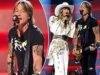 Keith Urban surpreende com a primeira apresentação na TV desde a separação de Nicole Kidman no CMA Awards