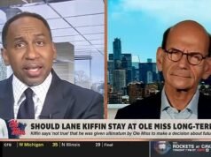 Stephen A. Smith gera polêmica ‘racista’ quando afiliado da ESPN denuncia Ole Miss apresentador por mais de US $ 100 milhões em reivindicações