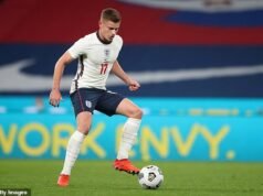 A surpresa de uma internacionalização pela Inglaterra revela que ele pode mudar a aliança internacional para a Escócia após a qualificação para a Copa do Mundo – tornando-se apenas o segundo jogador de futebol a fazer a polêmica mudança