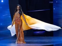Miss Jamaica é levada ao hospital após cair do palco durante concurso de Miss Universo