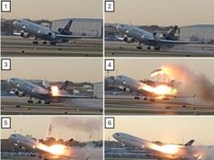 Novas fotos horríveis mostram o motor de um avião da UPS explodindo momentos antes do jato de carga explodir e matar 14 pessoas – mas o principal mistério ainda permanece