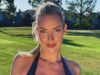 Paige Spiranac chora após ser acusada de trapacear em um impressionante torneio de golfe de US$ 1 milhão