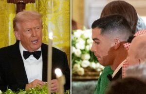 Cristiano Ronaldo encontra-se com o presidente Trump na Casa Branca