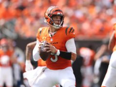 Bengals QB Joe Burrow é questionável para jogar no jogo de domingo contra o New England Patriots
