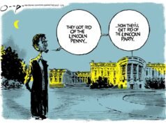 Desenho animado: Primeiro centavo…