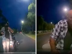 A raiva do motociclista vitoriano sai pela culatra depois que ele vai até a delegacia com o capô do carro
