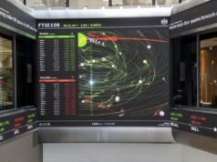 FTSE 100 sobe, mas dados mistos de emprego nos EUA moderam ganhos