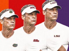 A decisão de Lane Kiffin (Ole Miss, LSU ou Flórida?) paira sobre o futebol universitário