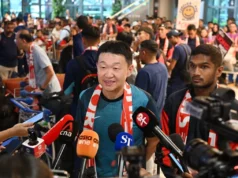 Leões de Cingapura devem ganhar US$ 2 milhões em prêmios em dinheiro ao se classificarem para a Copa da Ásia: Forrest Lee