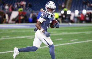 Patriots x Jets: Trevion Henderson encontra a end zone pela segunda vez para assumir a liderança de 14-7