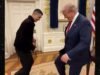 Donald Trump joga futebol com Cristiano Ronaldo no Salão Oval em vídeo de IA