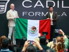 Teste de Cadillac em Imola com Perez dirigindo uma Ferrari 2023