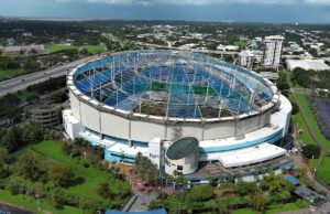 Rays retornará ao Tropicana Field em 2026 após reparos de furacões