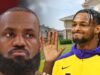 LeBron James brinca sobre a mudança de Bronny: ‘Não conversamos muito’