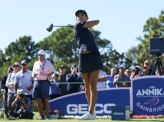 Neta do presidente Trump faz estreia no LPGA, estabelecendo nova pontuação mais alta do dia