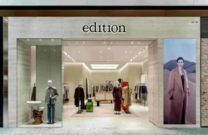 A marca chinesa contemporânea e chique Edition abre sua primeira boutique em Cingapura em Raffles City