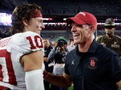 Classificação dos playoffs do futebol universitário: Alabama cai para a 10ª posição, Oklahoma cai para a 8ª posição após a vitória dos Sooners sobre o Tide