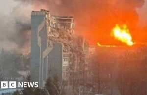 Nove pessoas foram mortas em ataques russos na Ucrânia durante a noite, disse Zelensky