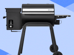 A grelha a pellets Zelos-450 tem características que as grelhas não têm e custa três vezes mais