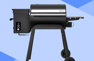 A grelha a pellets Zelos-450 tem características que as grelhas não têm e custa três vezes mais